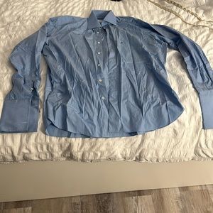 Men’s Brioni dress shirt with JD on pocket